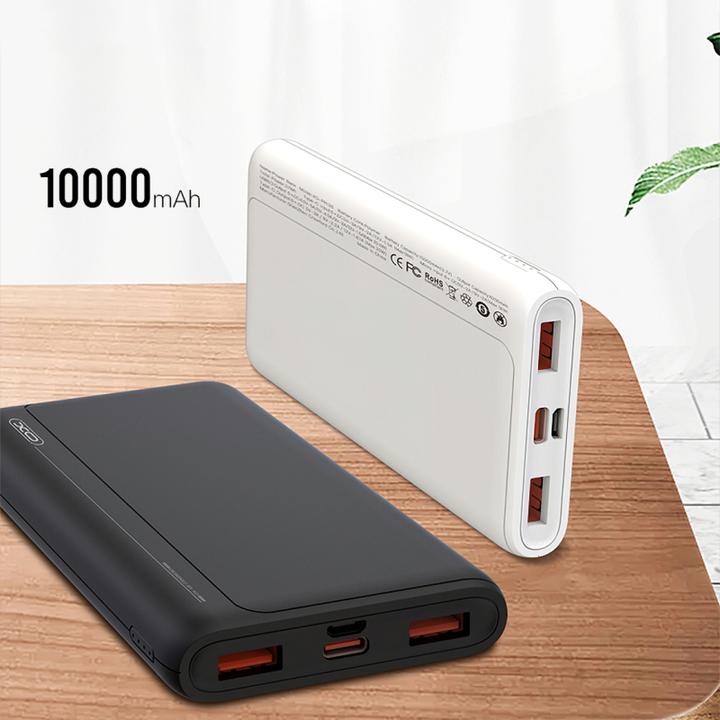 Actual product image xO Powerbank PR127, 20000mAh, 22.5W, QC + PD, Black (20000 mAh, 22.50 W)