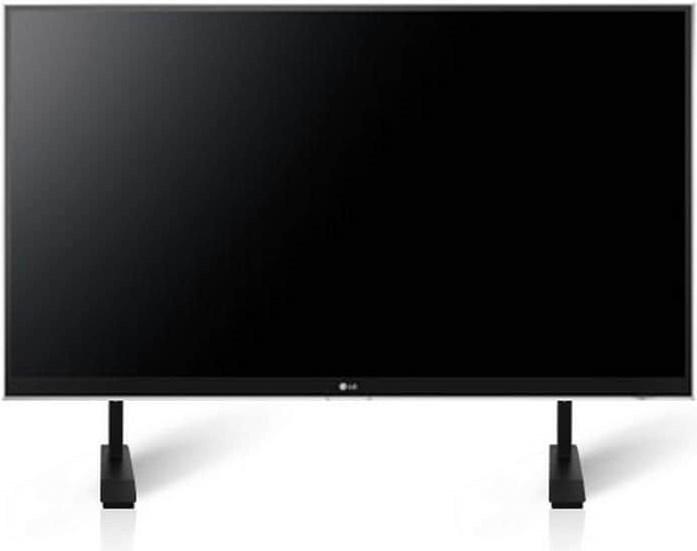 Produktbild DSS Tischständer Premium Twin 100 max. 136 kg Schwarz (100", 136 kg)