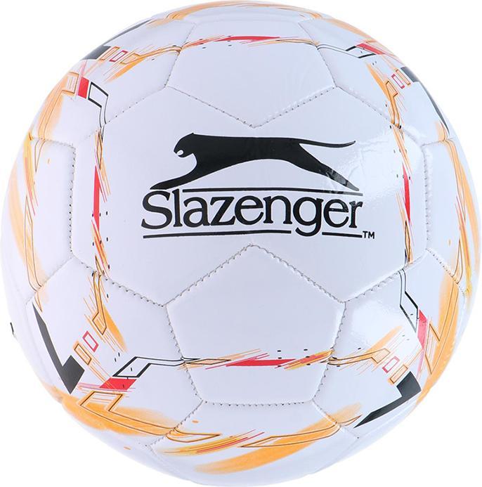 Actual product image Slazenger - Fussballball Grösse 5 (weiss / orange) (5)