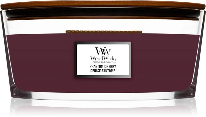 Produktbild WoodWick Duftkerze Phantom Cherry Ellipse