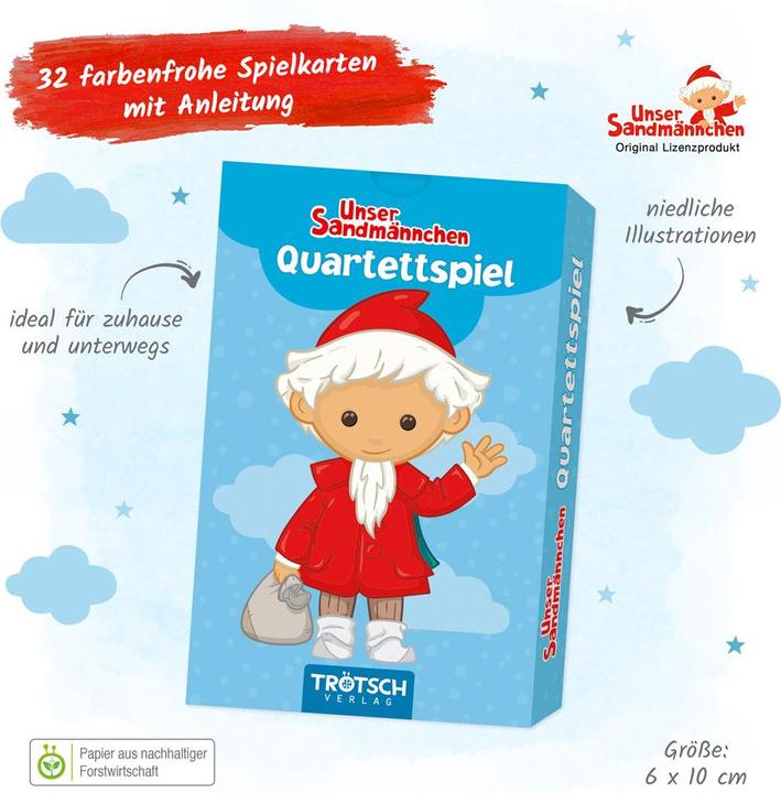 Produktbild Magni Quartettspiel Unser Sandmännchen