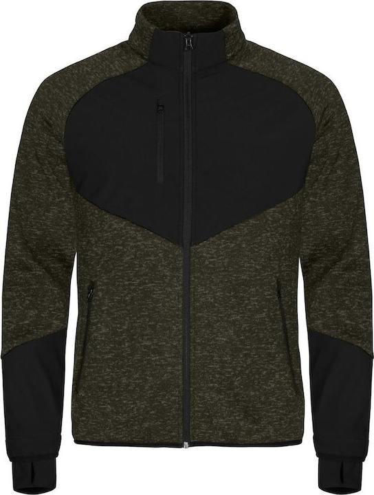 Fog green, Black