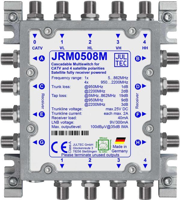Produktbild Jultec JRM0508M Multischalter 5/8 (Multischalter)