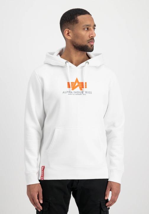 Actual product image Alpha Industries Basic Hoody Rubber Hooded Sweat (3XL)