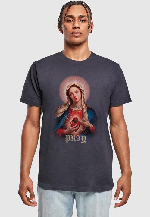 Actual product image Mister Tee Praying Mary Tee - 142561 (L)