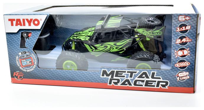 Image du produit Taiyo 180010K Véhicule télécommandé Metal Racer Green 1:18 scale, 2.4GHz, USB Charging for 6+ Year
