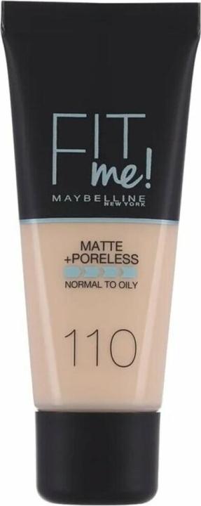Actual product image Maybelline New York Fit Me (110 Porcelain)