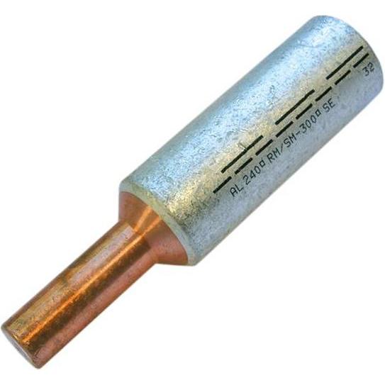 Haupa, Kabelverbindung, Pressverbinder Alu/Cu 95qmm 293968