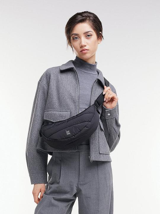 Actual product image GOT BAG Puffer Moon Bag Small Monochrome