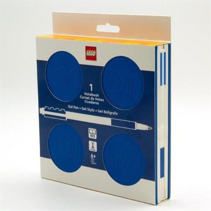 Image du produit LEGO Carnet de notes verrouillé avec stylo gel Blu (Couverture rigide)