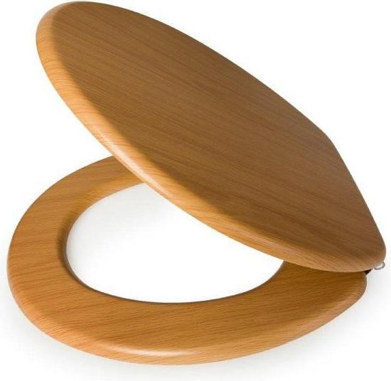 Produktbild Universal Textiles Toilettensitz aus Holz Buche