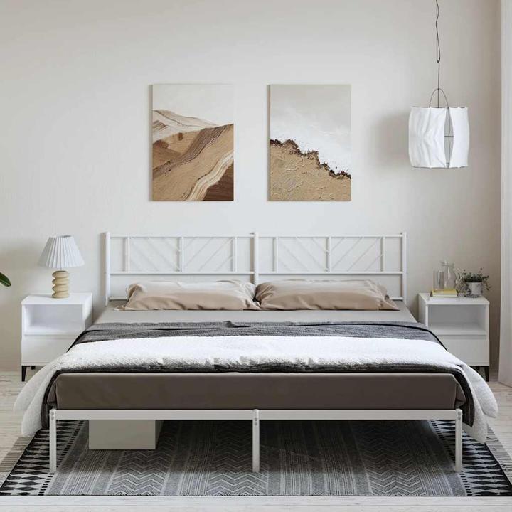 Produktbild vidaXL Metall Bettgestell (183 x 213 cm)