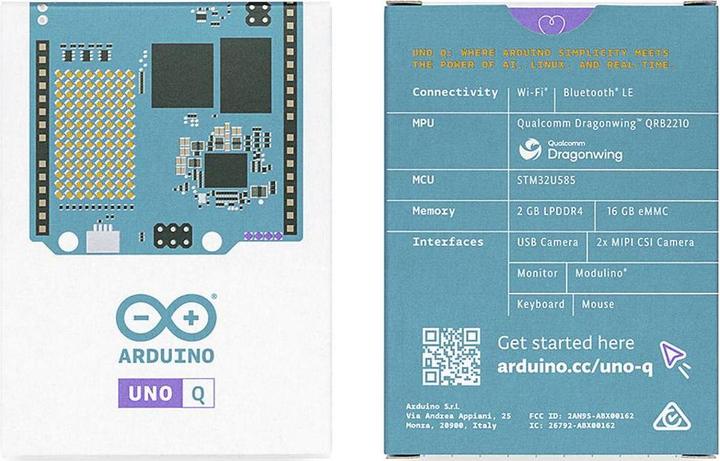 Immagine prodotto Arduino Entwicklerboard Uno Q 4GB