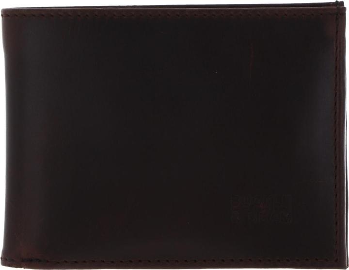 Actual product image Buckle & Seam Leather wallet Bill Brown