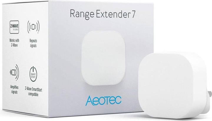 Actual product image Aeotec AEOEZW189 UK - Range Extender 7 - UK