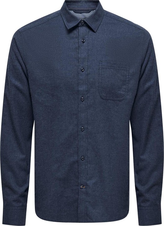 Only & Sons Onsroad Life Reg Melange Ls Shirt Noos (XS)