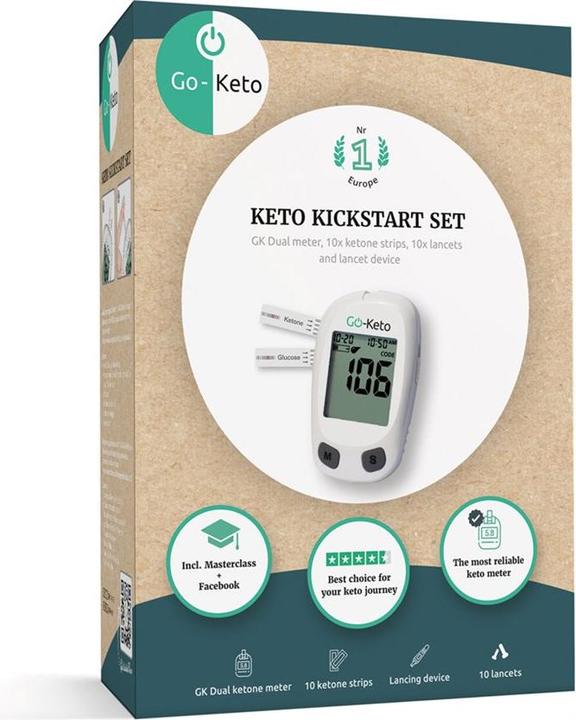 Image du produit Go-Keto Kit Kickstart Glucose (Glucomètre)