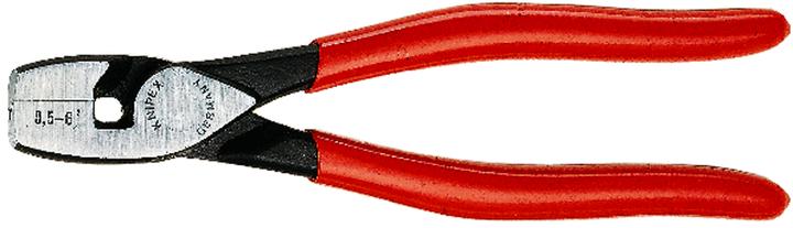 Actual product image Knipex Crimping Pliers for wire ferrules (180 mm)