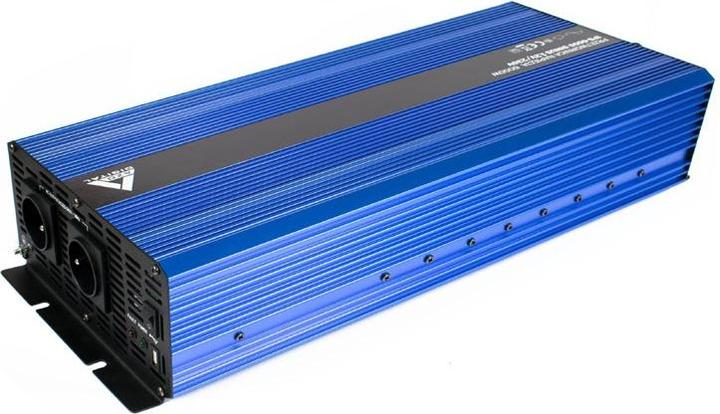 Digital AZO 12 VDC / 230 VAC voltage converter SINUS IPS-8000S 8000W