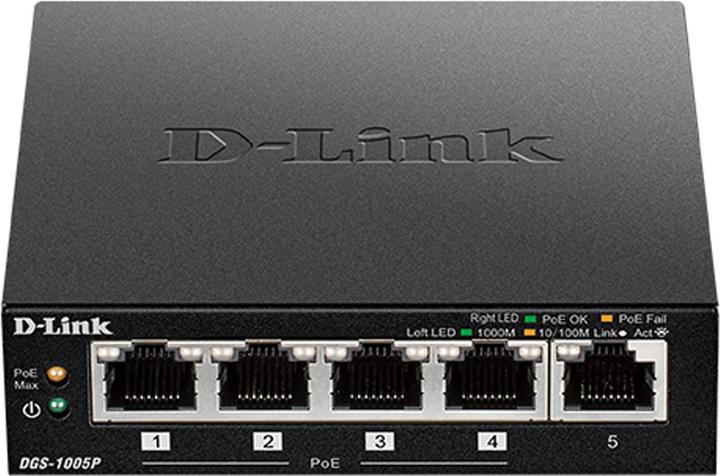 Productafbeelding D-Link Des-1005p (5 Havens)