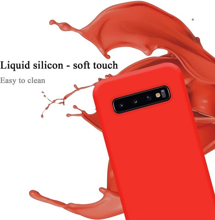 Produktbild Cadorabo TPU Liquid Silicone Case Cover (Samsung Galaxy S10)