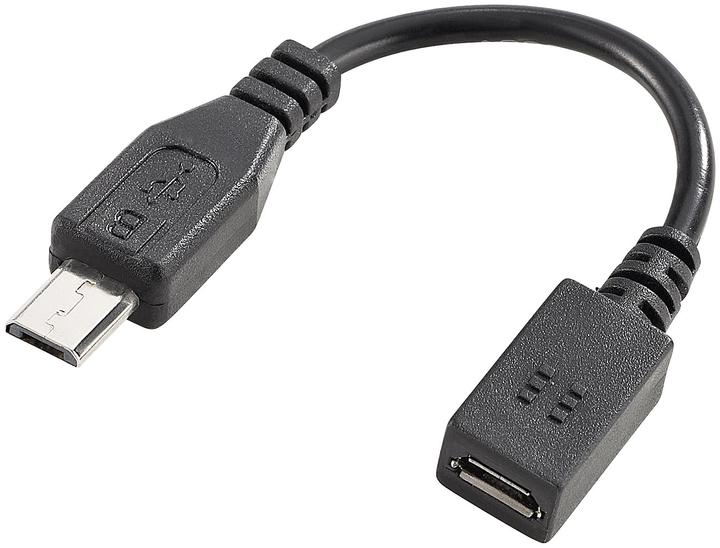 Actual product image Simvalley Adapter cable for outdoor cell phone XT-680 and XT-820 (Micro USB, Micro USB)