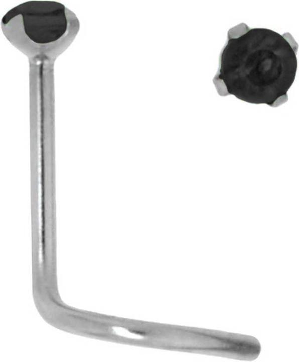 Image du produit Bijouteria Piercing nez (Cristallin, Acier chirurgical 316L)