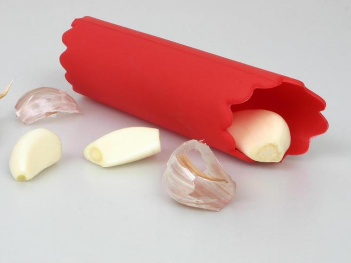 Image du produit Chevalier Diffusion Éplucheur ail en silicone