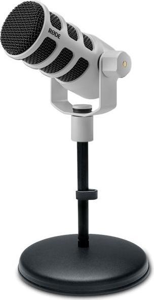 Podmic USB Weiss USB-C zu USB-C Kabel 3m Schaumstoff-Popschutz keepdrum Tisch-Stativ