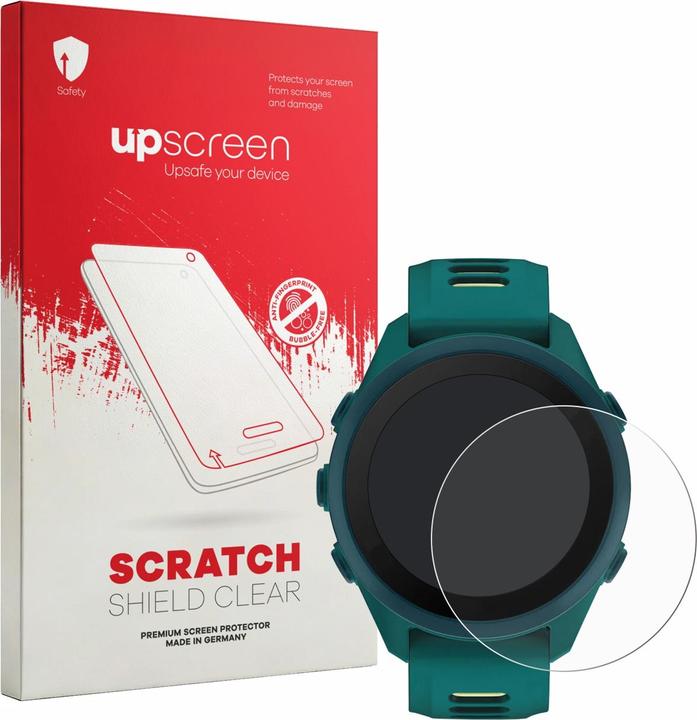 Produktbild upscreen Schutzfolie für Garmin Forerunner 170 Music Displayschutz Displayschutzfolie Folie Klar Transparent