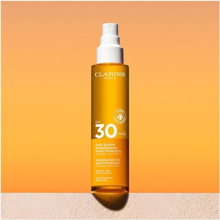 Actual product image Clarins CORPS Protecteur Corps Huile SPF30 150 ml (Suntan oil, SPF 30, 150 ml, 190 g)