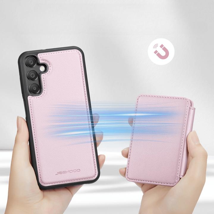 Actual product image Cover-Discount Galaxy A55 - 2-in-1 back cover with credit card holder (Samsung Galaxy A55)