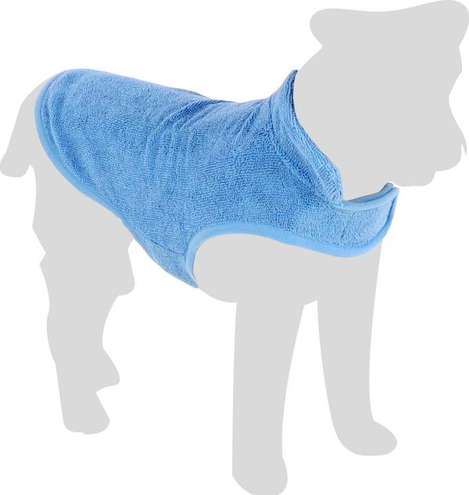 Flamingo Bademantel Nemo M (M, Hundemantel)