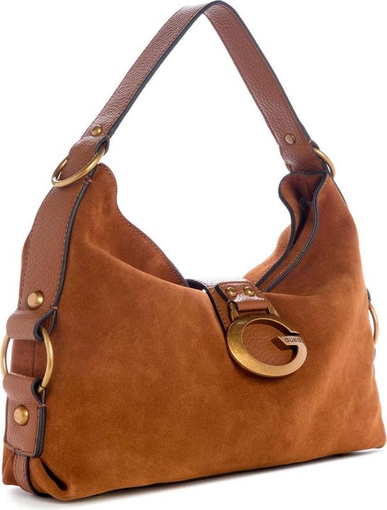 Produktbild Guess Camden Schultertasche Leder 39 cm