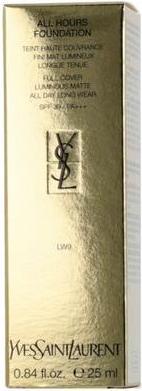 Productafbeelding Yves Saint Laurent All Hours Foundation Light Warm 9 Fl 25 ml (Nr. 09 - Licht Warm)