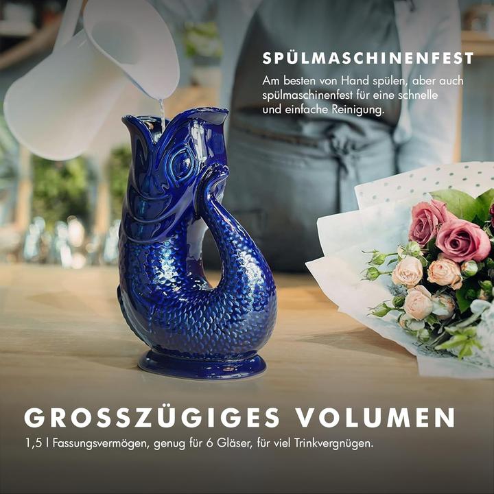 Produktbild Keramikkrug in Fischform (1.50 l)