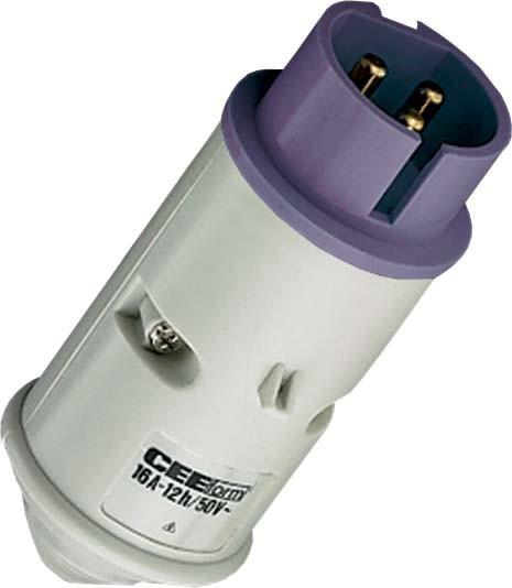 Produktbild Mennekes MEN 649A 32A3P 25V Stecker IP44 (IEC 60309)
