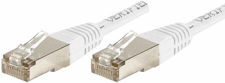 Immagine prodotto Exertis Connect Cavo patch F/UTP, CAT.6, bianco, 30,0 m Cavo patch con protezione dalla curvatura particolarmente (F/UTP, CAT6, 30 m)