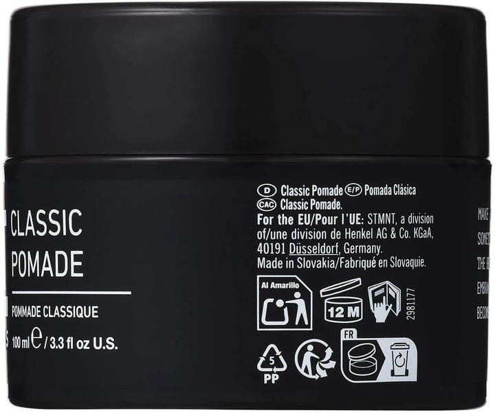 Immagine prodotto STMNT Classic Pomade - 100 Ml (Gel per capelli, Pomata, 100 ml)