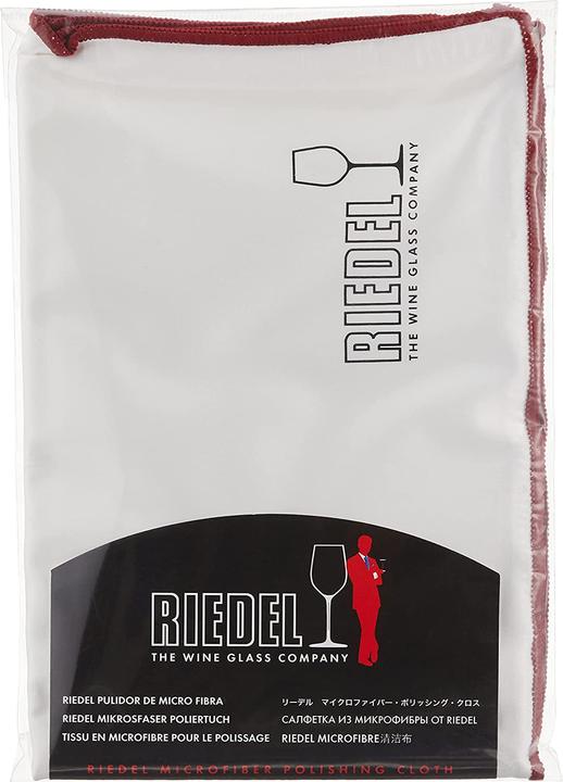 Produktbild Riedel GLASTUCH MICRO WEISS MIT ROTEM RAND 620284WR 50x64cm 0010/07 (1 Stk.)