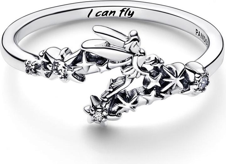 Image du produit Pandora Disney Fée Clochette Bague scintillante (50, Argent 925)