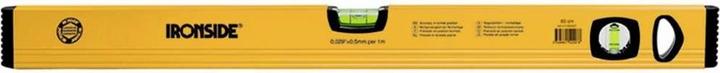 Productafbeelding Ironside Aluminium waterpas 80 cm met 2 waterpassen, 1 stuk, 100234 (80 cm)