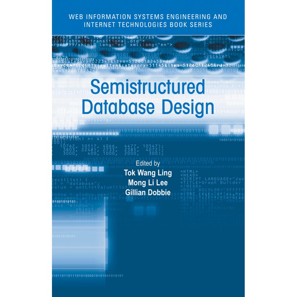 Thumbnail - Semistructured Database Design, Fachbücher von Gillian Dobbie, Tok Wang Ling
