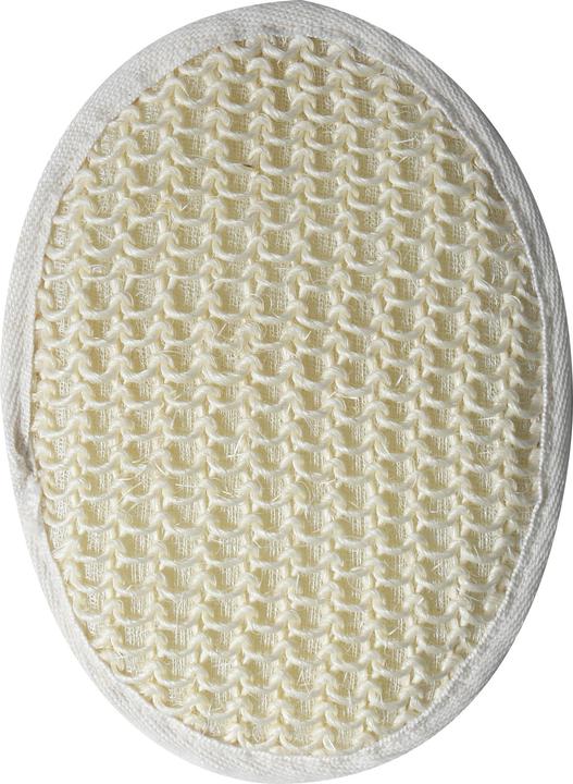 Produktbild MSV Peelingschwamm aus Sisal 20 x 13.5 cm, Weiss