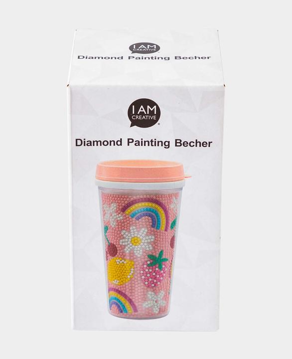 Actual product image I Am Creative Pink mug