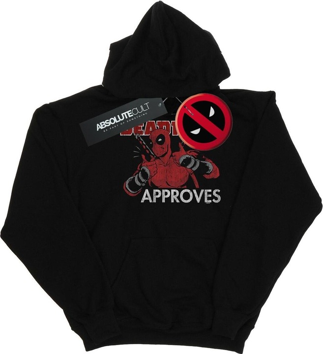 Immagine prodotto Deadpool Approves Felpa con Cappuccio Donna (M)