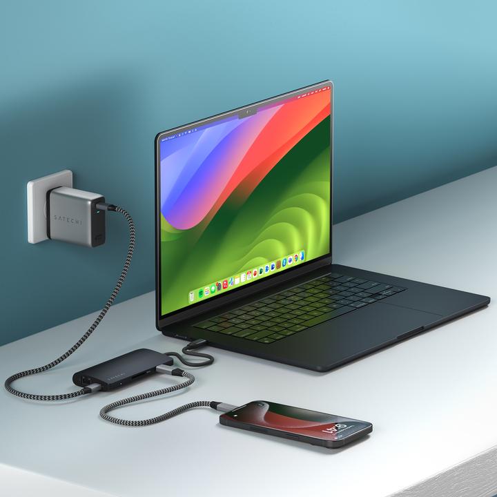 Image du produit Satechi USB- C multiport 8k avec Ethernet (USB-C, 8 Ports)