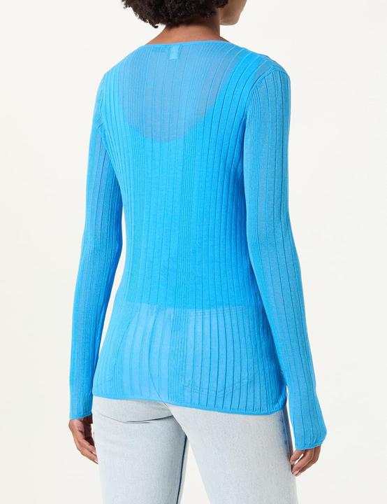 Pinko Legend Knit Transparent Crepe Jacket (S)