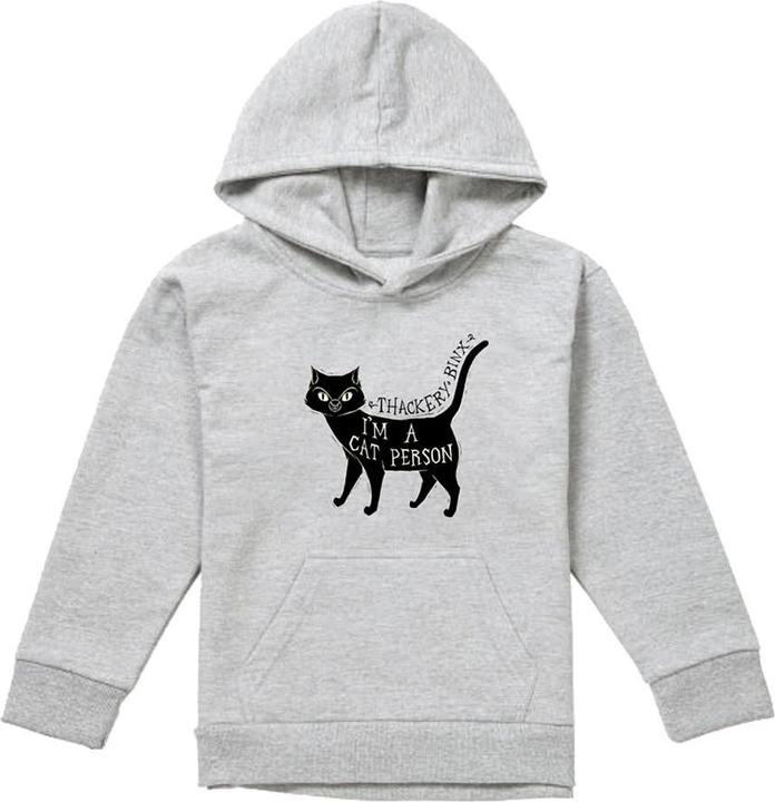 Produktbild Hocus Pocus I'm A Cat Person Kapuzenpullover meliert (116)