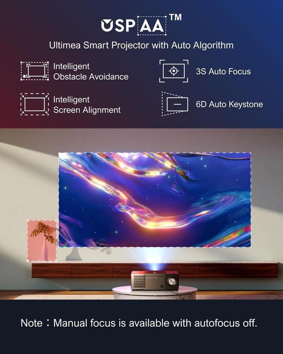 Actual product image Ultimea Apollo P60 (Full HD, 900 lm)